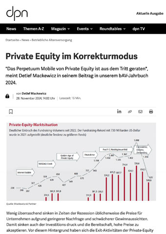 dpn | Private Equity im Korrekturmodus