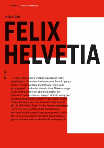 Felix Helvetia: Die Schweiz und ihre starke Position im Pensionswesen