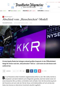 Abschied vom „Heuschrecken“-Modell